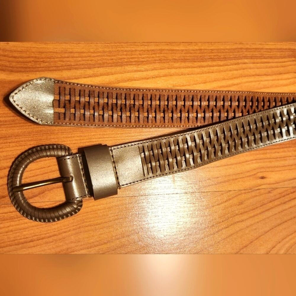 Brown Adjustable Belt 36" EUC